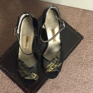 Melonari ballroom black  sandals